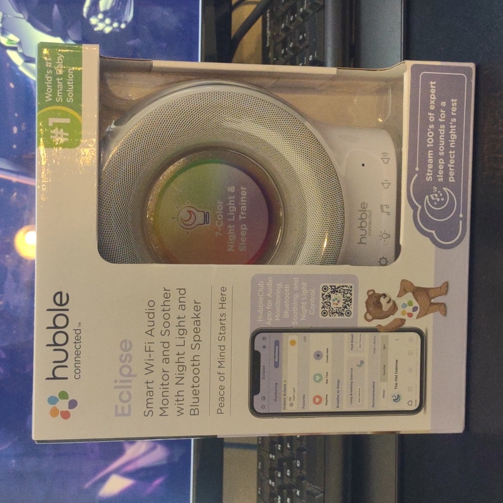 Hubble Eclipse Smart Monitor and Soother